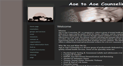 Desktop Screenshot of agetoage.net